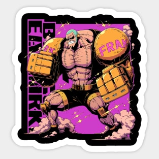 Franky One Piece Sticker
